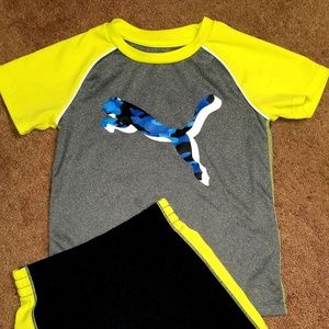 LITTLE BOYS PUMA OUTFIT